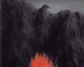 雷内马格里特 - 地图上的一点